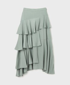 GRACE CONTINENTAL イレヘムサテンスカート