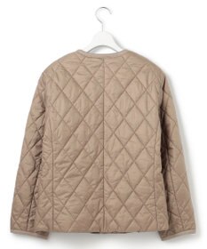 J.PRESS LADIES 【WEB限定カラーあり・洗える】コンパクトタフタキルティング ブルゾン