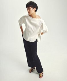 uncrave ダブルフェイスジャージー ドルマンスリーブトップス