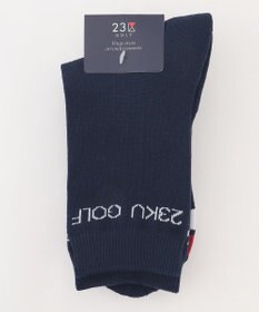 23区GOLF 【WOMEN】【日本製】ロゴレギュラー ソックス