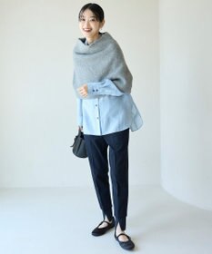 UNFILO 【WEB/一部店舗限定】ふわふわニット ケープスヌード