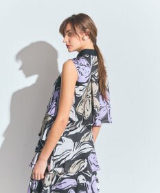 GRACE CONTINENTAL プリントレイヤードノースリーブ