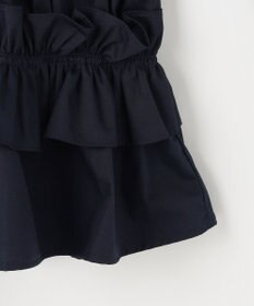 組曲 S 【先行予約】フリルシャツコンビ ロングTシャツ