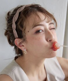 Tiaclasse ツイストデザインブレイドカチューシャ