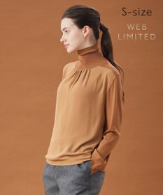 BEIGE， 【WEB限定・S-size】KINABALU / ジョーゼットニット