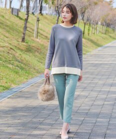 Tiaclasse フェイクファー巾着バック