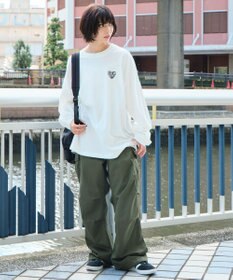 WEGO 【ユニセックス着用ITEM】ガールフレンドグラフィックBIGロンT（LS）