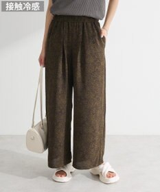 Green Parks 柄イージーパンツⅣ（ワイド）