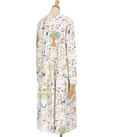 tsumori chisato SLEEP ツモリチサト ルームウエア ワンピース 長袖 綿100%(本体) ロング丈(ふくらはぎ付近) UNX533 /ワコール