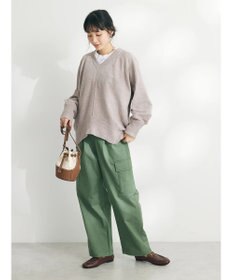 CRAFT STANDARD BOUTIQUE 洗えるコードモールＶネックプルオーバー