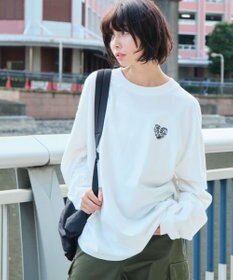 WEGO 【ユニセックス着用ITEM】ガールフレンドグラフィックBIGロンT（LS）