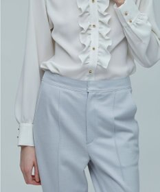 BEIGE， 【WEB限定・S-size】STOW / フリルブラウス