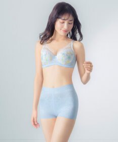 Wing ブラジャー 夏のブラストレスから解放 汗の不快感を軽減(カップ肌側・ワイヤーループ・バック) 背中すっきり 【ときはなつブラ】 フルカップ KB2172 ウイング／ワコール