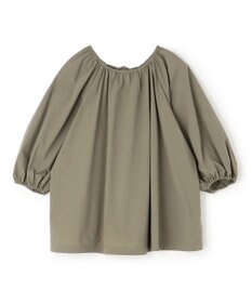 UNFILO FINE MOVE 2WAYギャザーブラウス