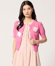 TOCCA FLOWER POP 半袖カーディガン