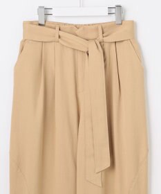 自由区 S セルロースコットンチノコクーンシルエット パンツ