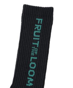 Green Parks ■ＦＲＵＩＴ　ＯＦ　ＴＨＥ　ＬＯＯＭ　３Ｐ縦ロゴソックス