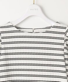 ANY SIS 【洗える】ミニケーブルジャカード プルオーバー