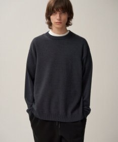ATON WOOL WASHI | クルーネックセーター - UNISEX