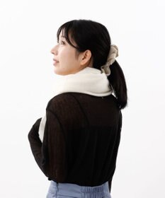 AURORA 【 LANVIN COLLECTION（ランバン コレクション） 】エアリーカシミヤ中厚無地ストール