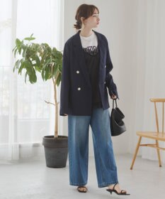 WEGO 【ANGIE VINTAGE】リネンライクジャケット