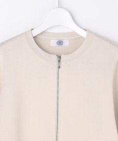 J.PRESS LADIES S INTERLOCK ニット ブルゾン