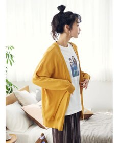 CRAFT STANDARD BOUTIQUE 強撚綿ニットカーディガン