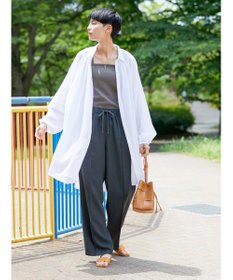 AMERICAN HOLIC リネンブレンドワイドイージーパンツ