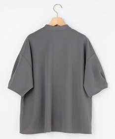 組曲 【接触冷感・WEB限定】ジョーゼットジャージードルマンスリーブ ブラウス