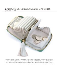 UNBILLION ペルケ perche / カラーコンビジャバラ・カードウォレット