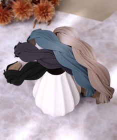 Tiaclasse ツイストデザインブレイドカチューシャ