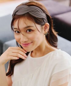 Tiaclasse ツイストデザインブレイドカチューシャ