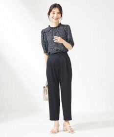 ANY SIS 【洗える】シアーストライプ ブラウス