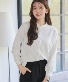 Tiaclasse 【2点セット】ニットベスト＋起毛シャツ