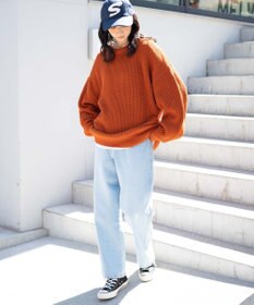 WEGO ルーズフィットプルオーバー