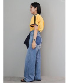 AMERICAN HOLIC ラインＴシャツ　Ｙｅｌｌｏｗ／Ｄｉｓｎｅｙ