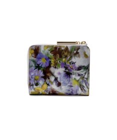 LANVIN en Bleu ヴィオレット 2つ折りLファスナー財布