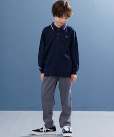 J.PRESS KIDS 【140-170cm】リブライン ポロシャツ