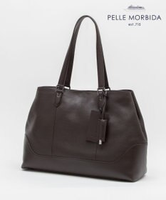 GOTAIRIKU 別注/日本製【PELLE MORBIDA×GOTAIRIKU】レザー トートバッグ ダークブラウン系