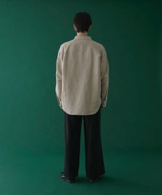 WEGO フェイクスウェードワンポイントBIGシャツ（LS）