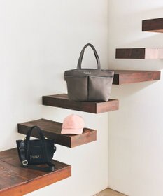 TOCCA 【UV90%以上カット・吸水速乾・接触冷感・抗菌防臭・洗える・サイズ調整可・リボン取り外し可】LOGO RIBBON CAP キャップ