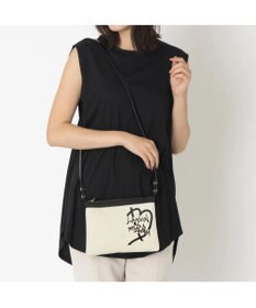 LANVIN en Bleu LANVIN en Bleu ランバンオンブルー ジュール トートバッグ ポーチ付 M