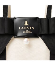 LANVIN en Bleu LANVIN en Bleu ランバンオンブルー ジュール トートバッグ ポーチ付 M