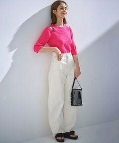 組曲 L 【組曲×setsuko sagittaire】カッティングニット トップス