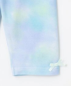 ANY KIDS 裾リボン 5分丈 レギンス