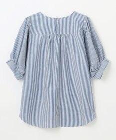 ANY 【抗菌防臭/速乾/手洗い可】エニィファンクション パフスリーブブラウス