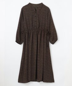 ANY 【洗濯機可能/ウエストゴム】ウエストギャザー ワンピース