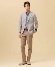 J.PRESS MEN 新色【ストレッチ】ハイパワーシャンブレードビー パンツ