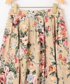 組曲 S 【23AW】ローズブーケプリント フレアスカート