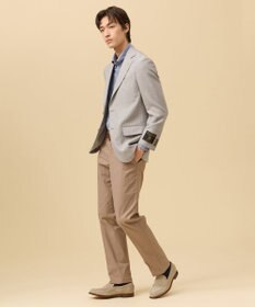 J.PRESS MEN 新色【ストレッチ】ハイパワーシャンブレードビー パンツ